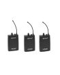OMNITRONIC Set WMT-2M UHF-zender + 2x WMR-2M UHF-ontvanger