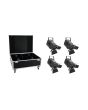 EUROLITE Set 4x LED THA-250F + Case