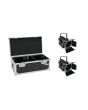 EUROLITE Set 2x LED THA-40PC bk + Case