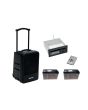OMNITRONIC Set MOM-10BT4 Modular wireless PA system + CD Player with USB&SD + 2x Battery