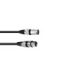 OMNITRONIC XLR Kabel 3pin 1 meter zwart