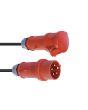 PSSO CEE Verlengkabel 16Amp  5x2,5mm  20m rood