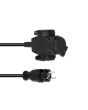 EUROLITE verlengKabel 3x1,5mm lengte 5mtr drievoudige contra stekker 