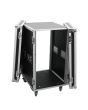  ROADINGER Amplifier Rack PR-2ST, 18U, 57cm with wheels