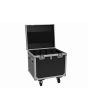 ROADINGER Flightcase 4x Pixel Matrix Panel 5x5 RGB/WW with wheels
