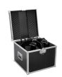 ROADINGER Flightcase 4x PAR-56 Spot long Clamp