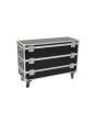 ROADINGER Flightcase 12x LED Bar Size L