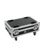 ROADINGER Flightcase 4x AKKU BAR-6 Glow QCL Flex QuickDMX with charging function
