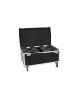 ROADINGER Flightcase 4x LED TMH-X7 Moving head