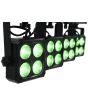 EUROLITELED KLS-180 Compact Light SetCompact light set with 4 spots, 4 strobes, IR remote and bag for mobile use