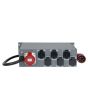 Showtec PS-32.2 32A CEE In - 2 x 16A CEE Out + 6 x Schuko 