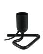 EUROLITE driehoekig frame zwart Met E-27 Fitting kabel en schakelaar