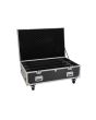 ROADINGER Flightcase PRO 4x LED BAR-8 SWING with wheels