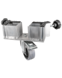 Showgear Mammoth Dex Double Leg Insert Swivel Wheel With brake