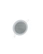 OMNITRONIC CS-4C Ceiling Speaker silver