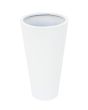 EUROPALMS LEICHTSIN ELEGANCE-69 Plantenbak glanzend wit