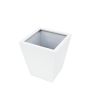 EUROPALMS LEICHTSIN BASIC-50 Plantenbak glanzend wit