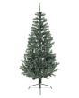 EUROPALMS Premium Dennenboom, groen-wit, 180cm