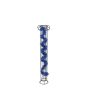 EUROPALMS Tinsel metallic, blauw, 7,5x200cm