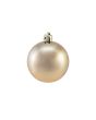 EUROPALMS Deco kerst Bal 6cm, koper, metallic 6x