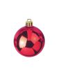 EUROPALMS Deco Kerst Bal 7cm, rood 6x
