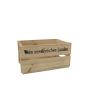 EUROPALMS Wine Crate natural / wijn krat of kist 