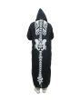 EUROPALMS Halloween Costume Skeleton Cape