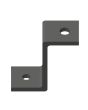 Wentex Eurotrack - Universele montage beugel Zwart (powder coated) 