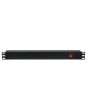 Showgear 19" 1U Main Power Strip 8 8 sockets