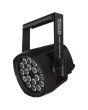 Briteq BT-COLORAY 18FCR Outdoor projector with 18x8W RGBW leds, 20° beam angle