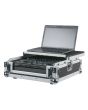 D7467 Showgear Universele case voor 2-kanaals DJ-controller met laptop plaat