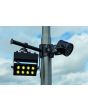 Showgear Mast Mounting Bracket ø 12,5 mm gat - Staal Zwart