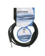 DAP FLX05 - unbal. Jack mono > Jack mono Black 10 m X-type 