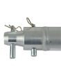 Milos Single Tube 50mm, 50 cm G-truss met vrouwelijke ontvangers