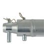 Milos Single Tube 50mm, 300 cm G-truss met vrouwelijke ontvangers 