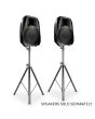 American Audio SPSX2B  LuidsprekerStatieven set