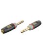 XGA13 - Jack Male stereo naar Mini Jack stereo Female verloop grote jack naar mini jack verloop