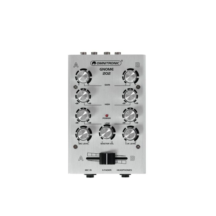 OMNITRONIC GNOME-202 Mini Mixer Silv