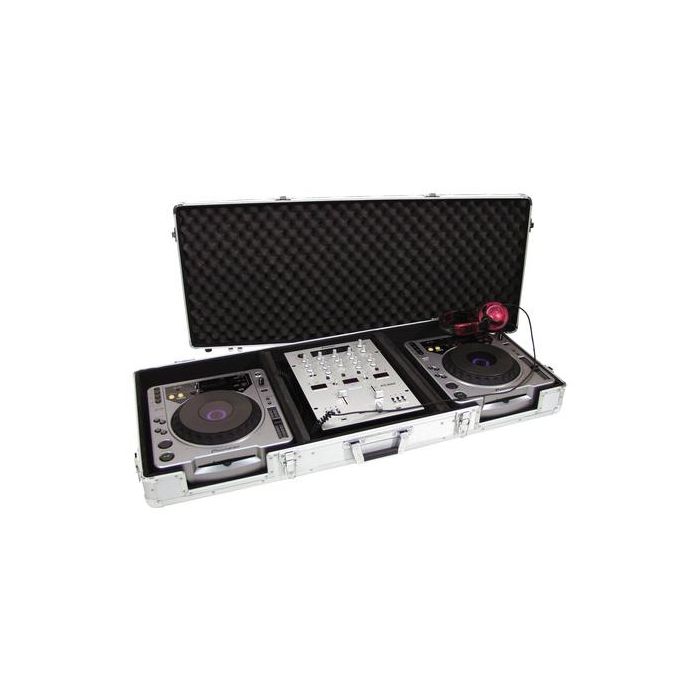 ROADINGER Universal Console DIGI-2 2xCD + 1xMixer 12inch black
