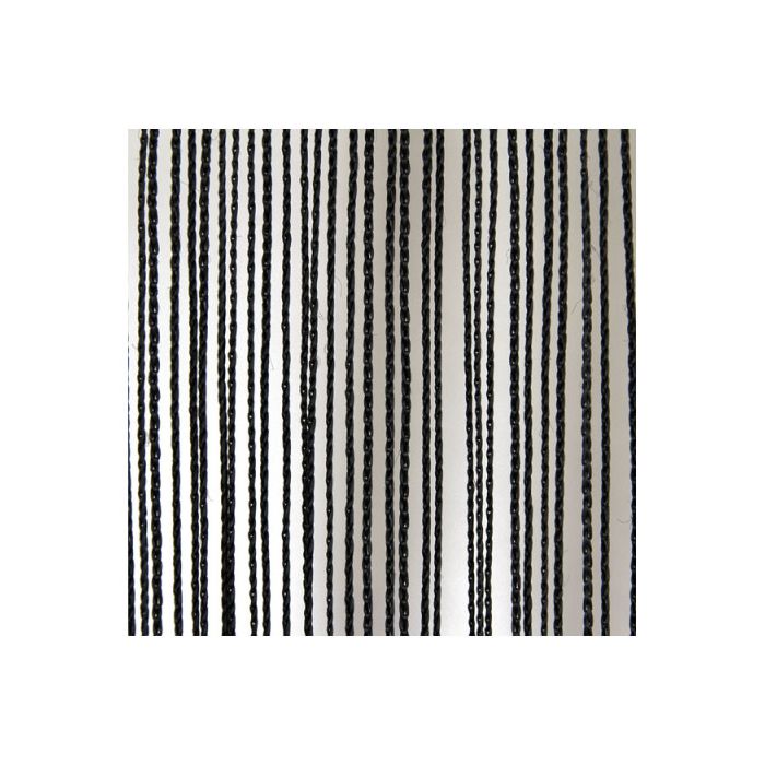 Wentex String Curtain 3m width 6 m lang, zwart