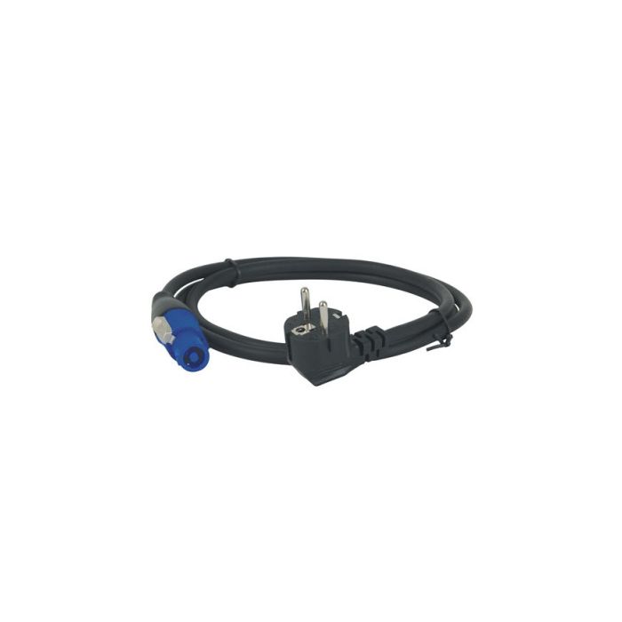 Showtec Powerkabel Neutrik Powercon naar Schuko 3 m 3x 2,5 mm2