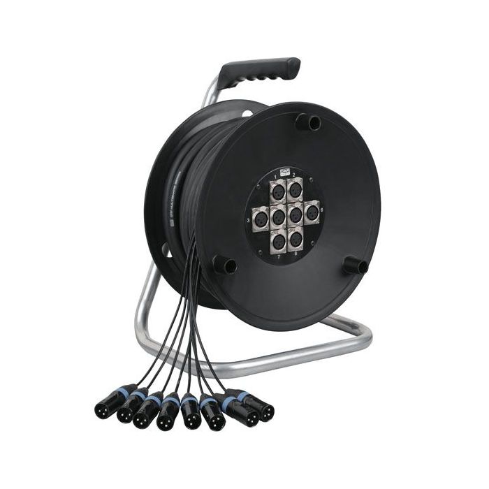DAP Python 8
Stagewheel 8x XLR, 16 m kabel, 4,78 kg