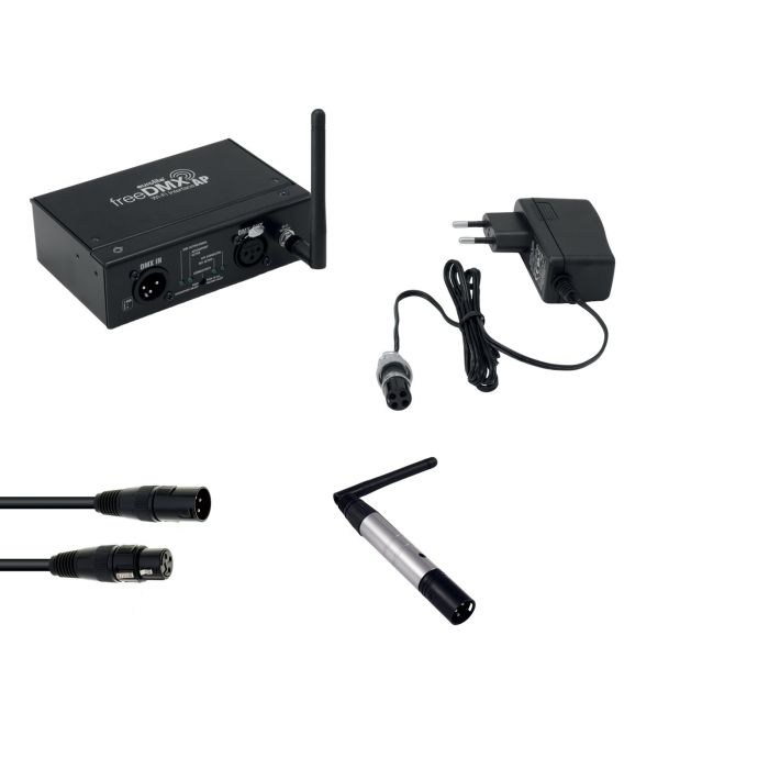 EUROLITE Set freeDMX AP Wi-Fi-interface + QuickDMX-zender + DMX-kabel20