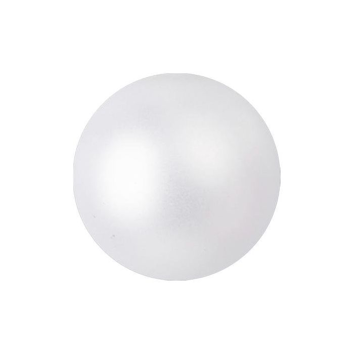 EUROPALMS Deco Ballen 3,5cm, wit, metallic 48x
