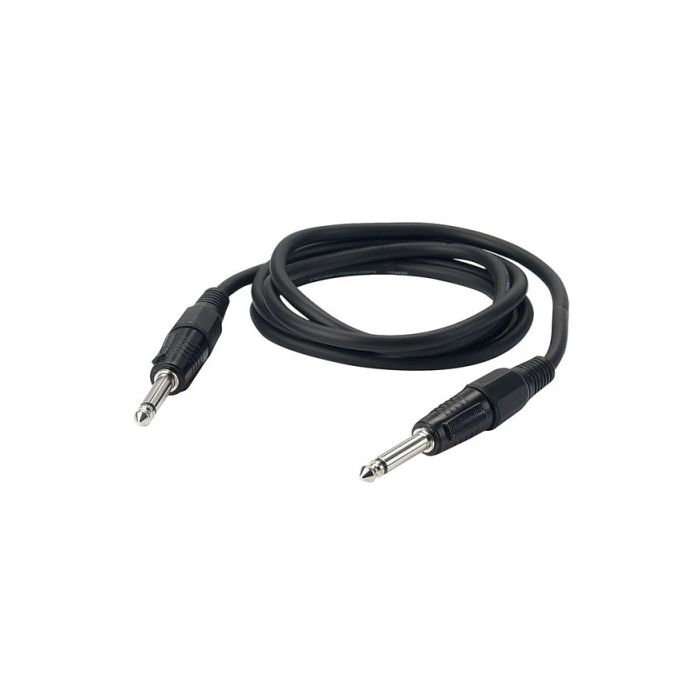 Dap Audio FL0510 - unbal. Jack mono > Jack mono Black 10 mtr