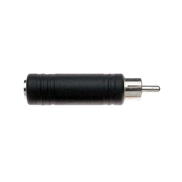 DAP RCA male naar 6,3mm Jack Female ( Jack - Cinch verloop stekker )