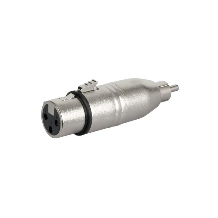Verloop XLR Female naar RCA Male