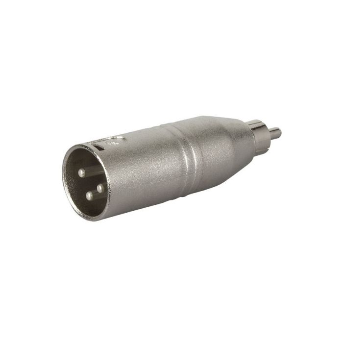 Verloop XLR Male naar RCA Male