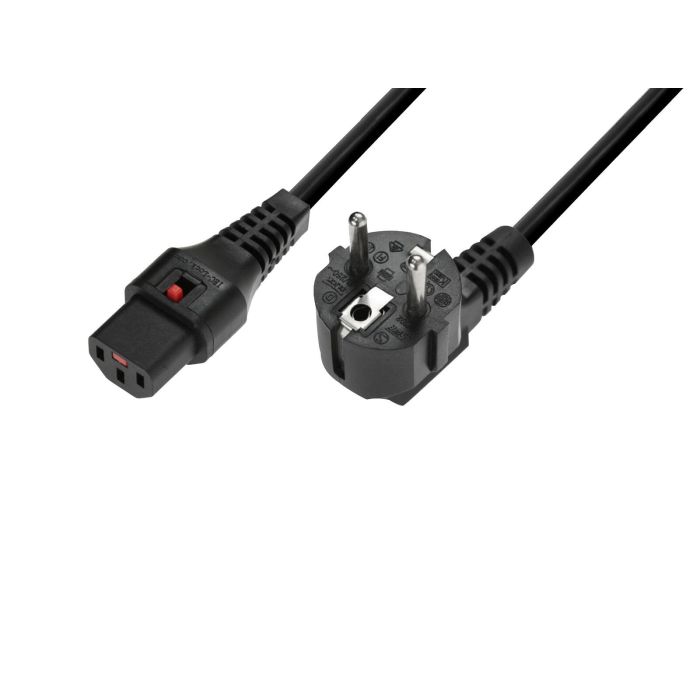 IEC LOCK IEC Power Cable Locking 3x1.0 5m black