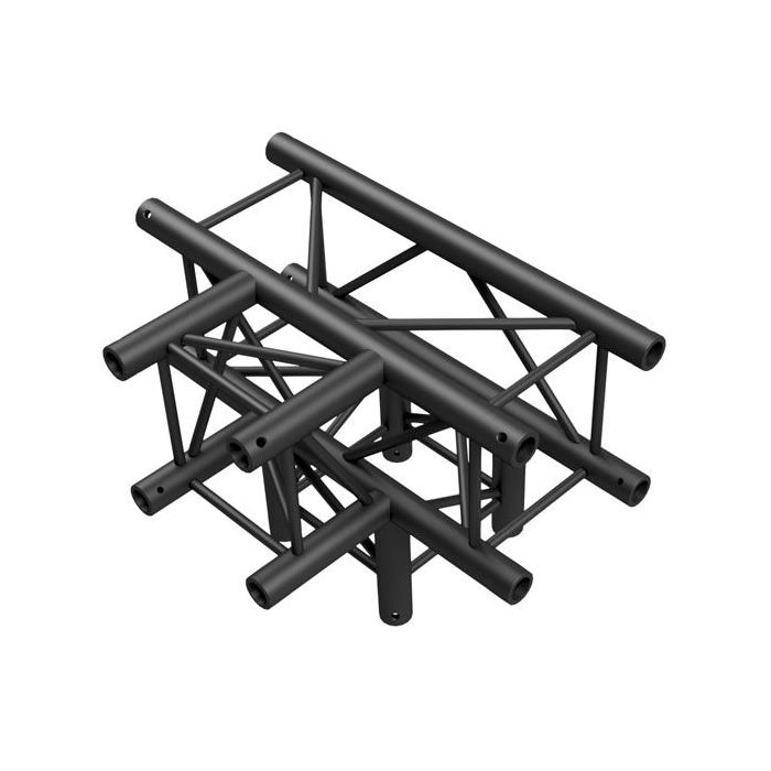 Milos QLF40 BLACK T-Cross + Down 4-way Pro-30 Vierkant F Truss